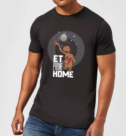 E.T. Phone Home T-Shirt - Black - XXL