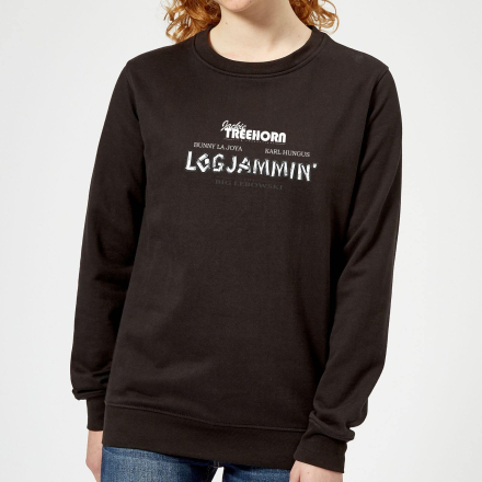 The Big Lebowski Logjammin Women's Sweatshirt - Black - M - Black