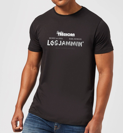 The Big Lebowski Logjammin T-Shirt - Black - M