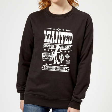 Toy Story Wanted Poster Women's Sweatshirt - Black - XL - Black