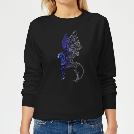 Fantastic Beasts Tribal Thestral Women's Sweatshirt - Black - M - Black