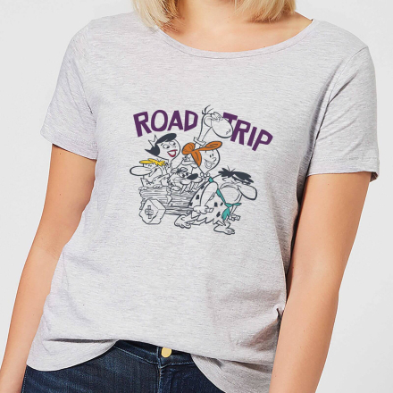 The Flintstones Road Trip Women's T-Shirt - Grey - 5XL - Grey