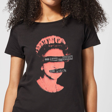 Sex Pistols God Save The Queen Women's T-Shirt - Black - L