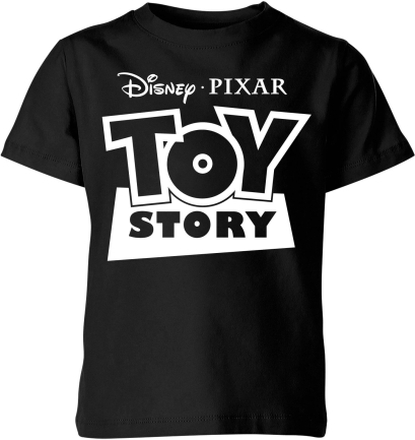 Toy Story Logo Outline Kids' T-Shirt - Black - 5-6 Years - Black