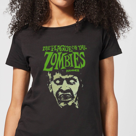 Hammer Horror Plague Of The Zombies Portrait Women's T-Shirt - Black - M - Black