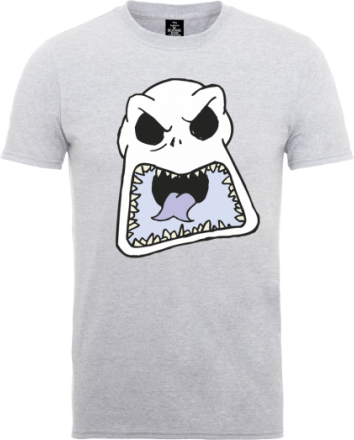 Disney The Nightmare Before Christmas Jack Skellington Angry Face Grey T-Shirt - XL