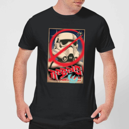 Star Wars Rebels Poster Men's T-Shirt - Black - L