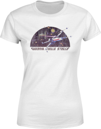 Star Wars X-Wing Italian Women's T-Shirt - White - XL