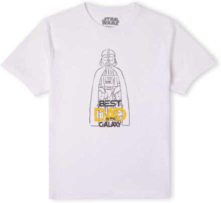 Best Dad In The Galaxy Men's T-Shirt - White - L - White