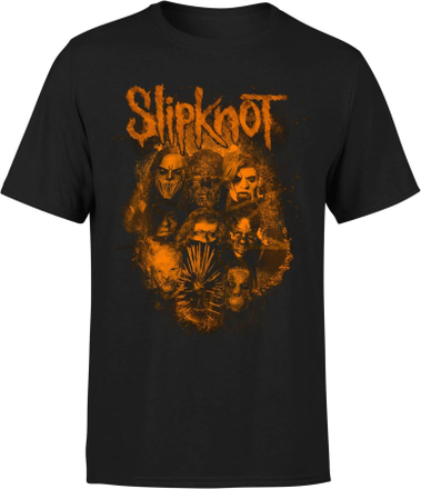 Slipknot Bold Patch T-Shirt - Black - 5XL