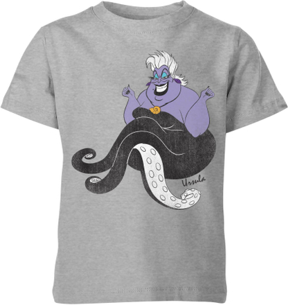 Disney The Little Mermaid Ursula Classic Kids' T-Shirt - Grey - 7-8 Years