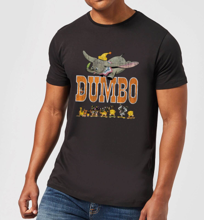 Disney Dumbo The One The Only Men's T-Shirt - Black - L