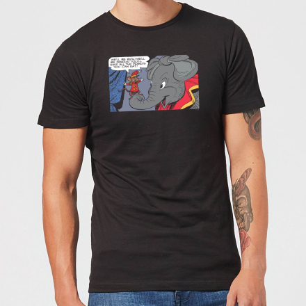 Disney Dumbo Rich and Famous Men's T-Shirt - Black - XL - Black