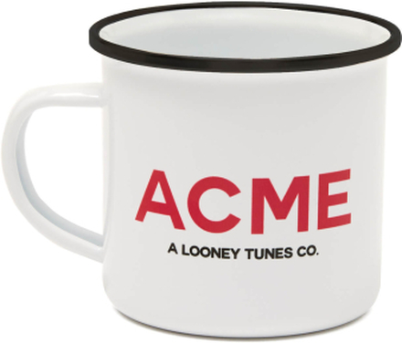 Looney Tunes ACME Capsule Wile E. Coyote Enamel Mug - White