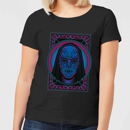 Harry Potter Death Mask Women's T-Shirt - Black - XXL