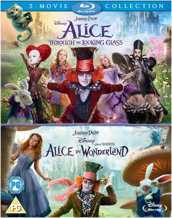 Alice Through the Looking Glass/Alice In Wonderland Double Pack