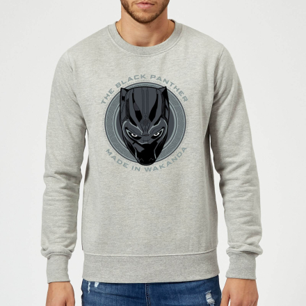Black Panther Made in Wakanda Sweatshirt - Grey - M
