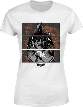 Batman Begins Gotham City Defender Women's T-Shirt - White - L