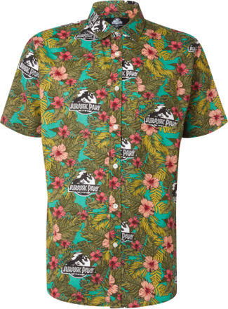 Limited Edition Jurassic Park Botanical Printed Shirt - Zavvi Exclusive - L