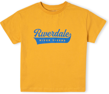 Riverdale Vixens Women's Cropped T-Shirt - Mustard - S