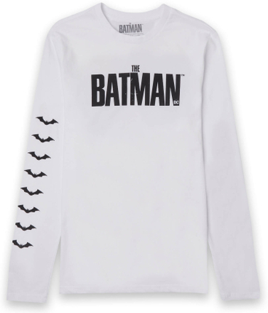 The Batman The Bat Men's Long Sleeve T-Shirt - White - XXL