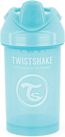 Twistshake Crawler Cup 300Ml 8+M Pastel Grey Home Meal Time Cups & Mugs Sippy Cups Blå Twistshake*Betinget Tilbud