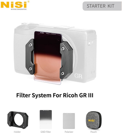 NiSi Filter Starter Kit för Ricoh GR III, NiSi