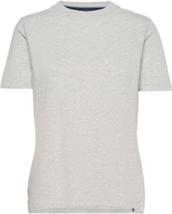 Vintage Logo Emb Tee T-shirts & Tops Short-sleeved Grå Superdry*Betinget Tilbud