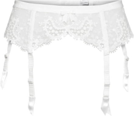 Wish 12B800 Designers Garter Belts White Sim Pérèle