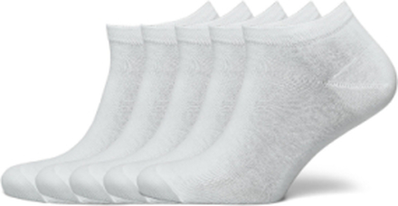 Solid-Solid Sn 5P Lingerie Socks Footies/Ankle Socks Hvit Esprit Socks*Betinget Tilbud