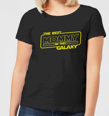 Best Mommy In The Galaxy Women's T-Shirt - Black - 3XL