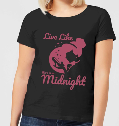 Disney Princess Midnight Women's T-Shirt - Black - L - Black