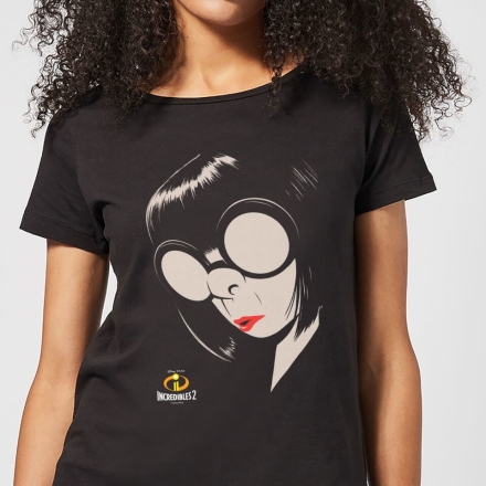 Incredibles 2 Edna Mode Women's T-Shirt - Black - XXL