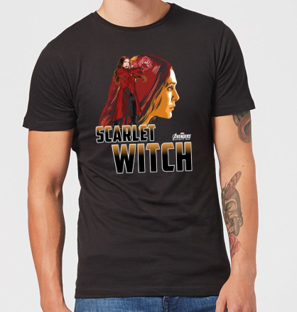 Avengers Scarlet Witch Men's T-Shirt - Black - S