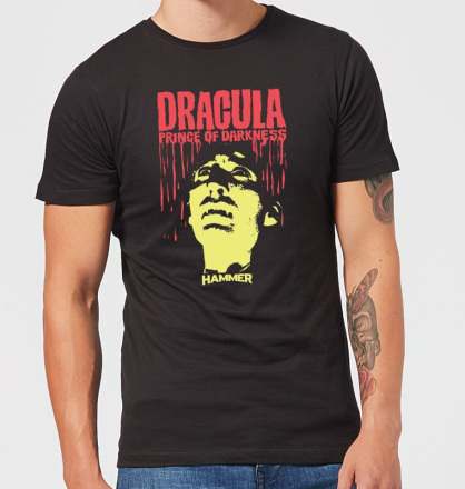 Hammer Horror Dracula Prince Of Darkness Men's T-Shirt - Black - L