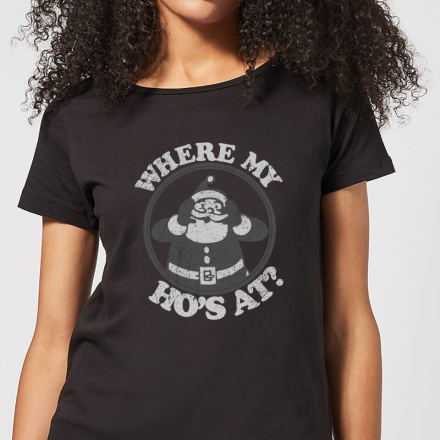 Where My Ho's At Black Women's T-Shirt - Black - 5XL