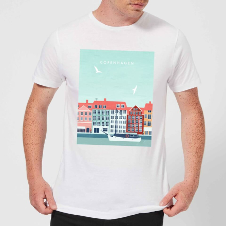 Copenhagen Men's T-Shirt - White - 5XL
