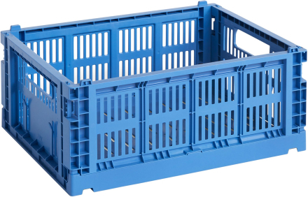 HAY Color Crate oppbevaringsboks medium, electric blue