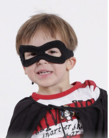 Little Zorro by DROPS Design - Mask Virkmnster One size - One Size