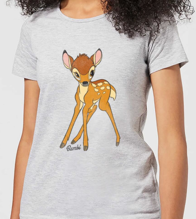 Disney Bambi Classic Damen T-Shirt - Grau - S