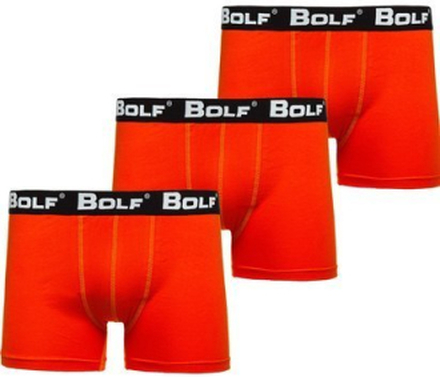 Bokserki męskie pomarańczowe Bolf 0953-3P 3 PACK