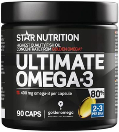 Star Nutrition Ultimate Omega-3. 80% - 90 caps