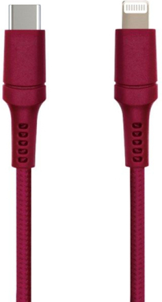 Nomadelic USB-C til Lightning 2.5 m Rød