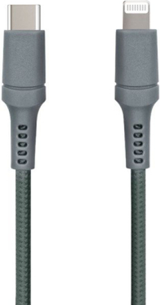 Nomadelic USB-C til Lightning 2.5 m Grønngrå