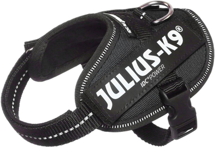 JULIUS-K9 IDC®-Powergeschirr - schwarz - Grösse 1: Brustumfang 63 - 85 cm