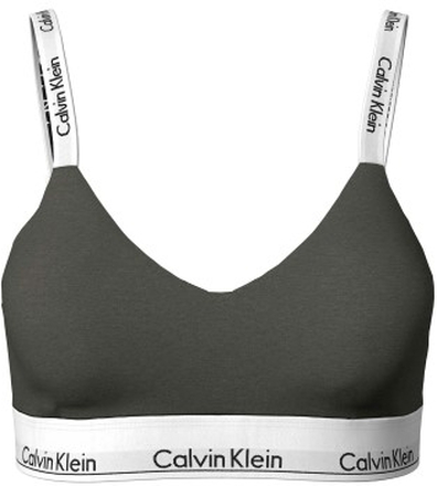Calvin Klein BH Modern Cotton Light Lined Bralette Oliv Medium Dam