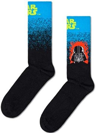 Happy socks Strømper 3P Star Wars Yoda And Vader Gift Box Sort bomuld Str 36/40