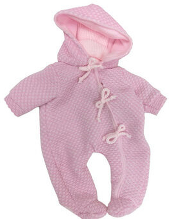 Babydukketøj Nyfødte piger 45 cm uldrosa