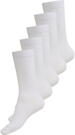 5-Pack Men Bamboo Basic Socks Underwear Socks Regular Socks Hvit URBAN QUEST*Betinget Tilbud