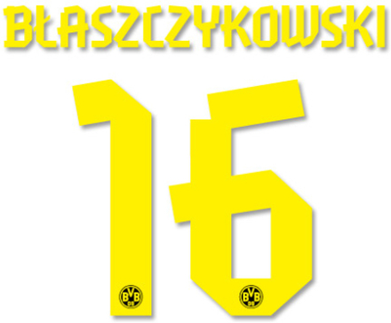 Blaszczykowski 16 - KIDS (Borussia Dortmund Bedrukking 2013-2014)